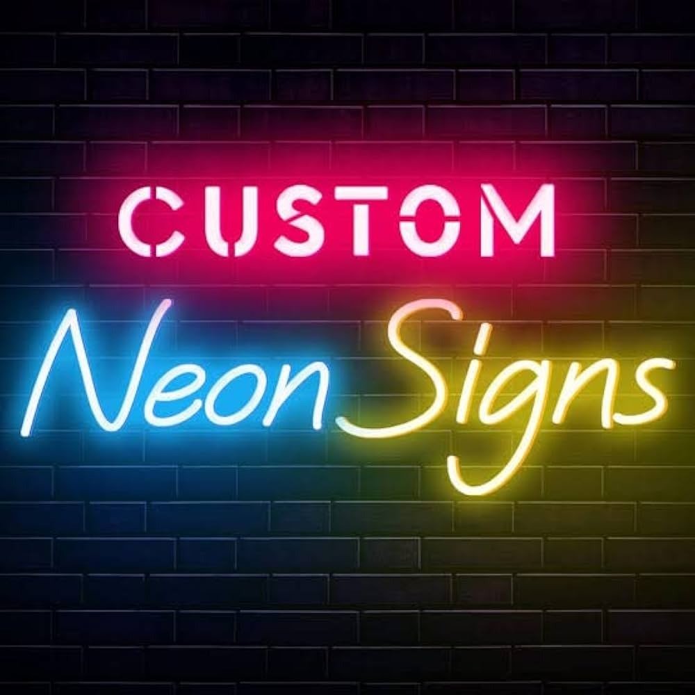 Customize Text Neon